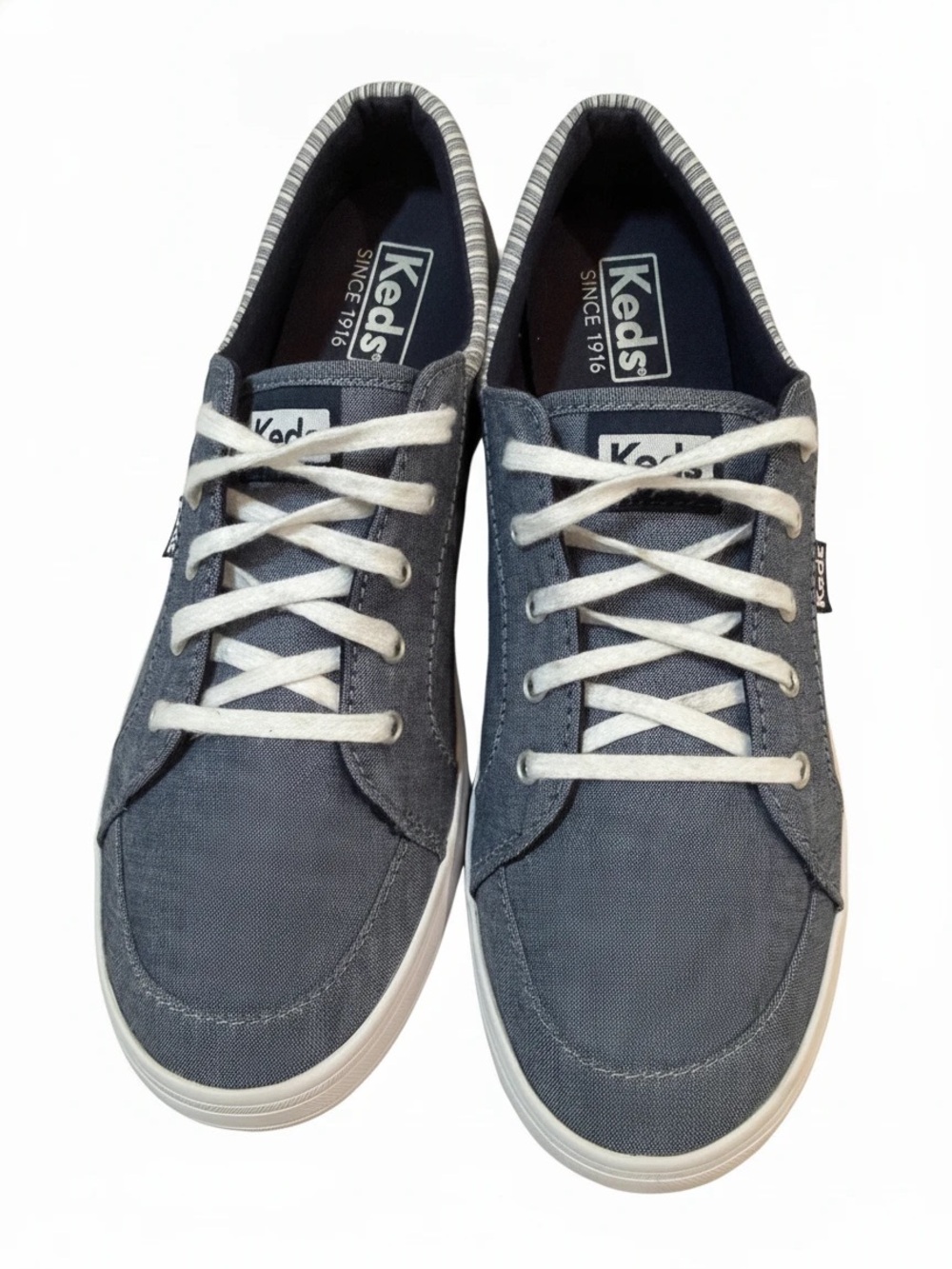 Keds Women’s Canvas Low-Top Chambrey Sneakers. Size 8 - Picture 3 of 8
